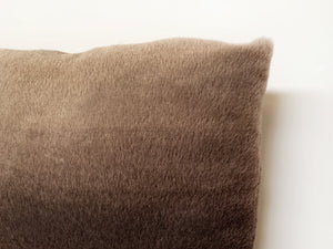 Custom Pillow With Schumacher Mohair Velvet