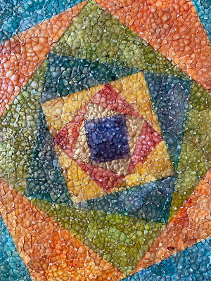 "Torqued Mandala #2" Painting by Paul Wirhun
