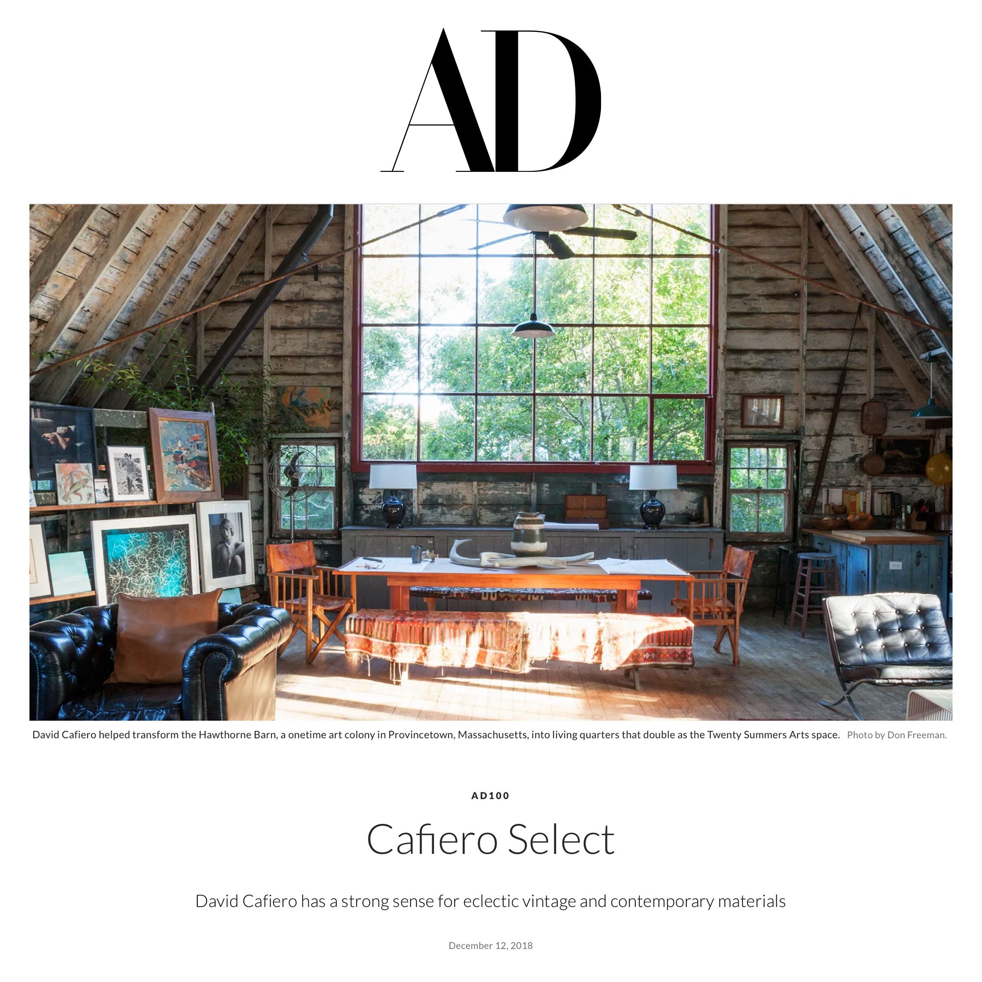 Architectural Digest AD100 2019