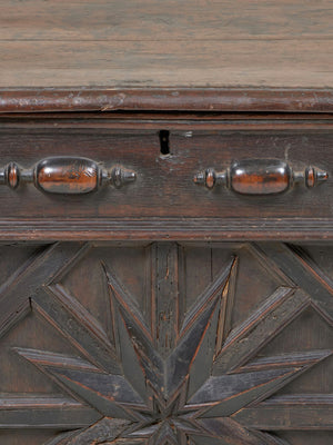 17th Century Jacobean Oak Blanket Chest