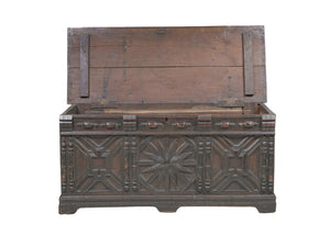 17th Century Jacobean Oak Blanket Chest