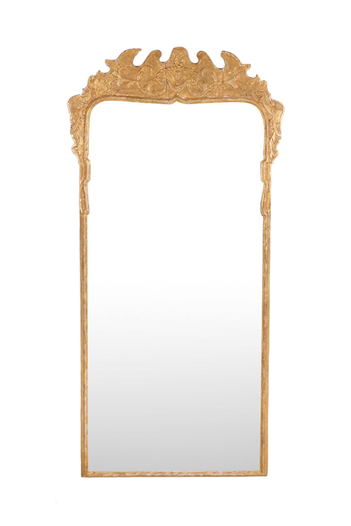 18th Century George II Giltwood Wall Mirror