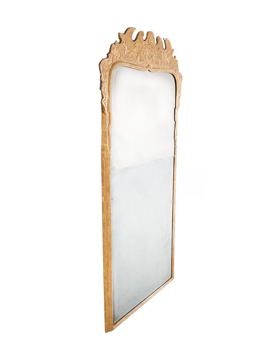 18th Century George II Giltwood Wall Mirror
