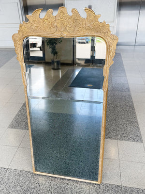 18th Century George II Giltwood Wall Mirror