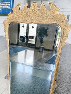 18th Century George II Giltwood Wall Mirror