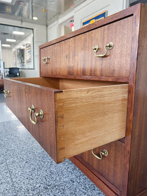 Danish Modern Mahogany Chest of Drawers by Ole Wanscher