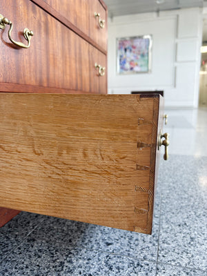 Danish Modern Mahogany Chest of Drawers by Ole Wanscher