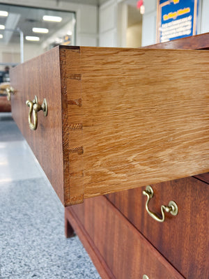 Danish Modern Mahogany Chest of Drawers by Ole Wanscher