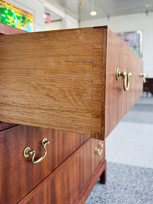 Danish Modern Mahogany Chest of Drawers by Ole Wanscher