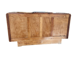 1940s French Deco Oak Credenza