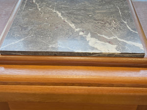 1940s French Deco Oak Credenza