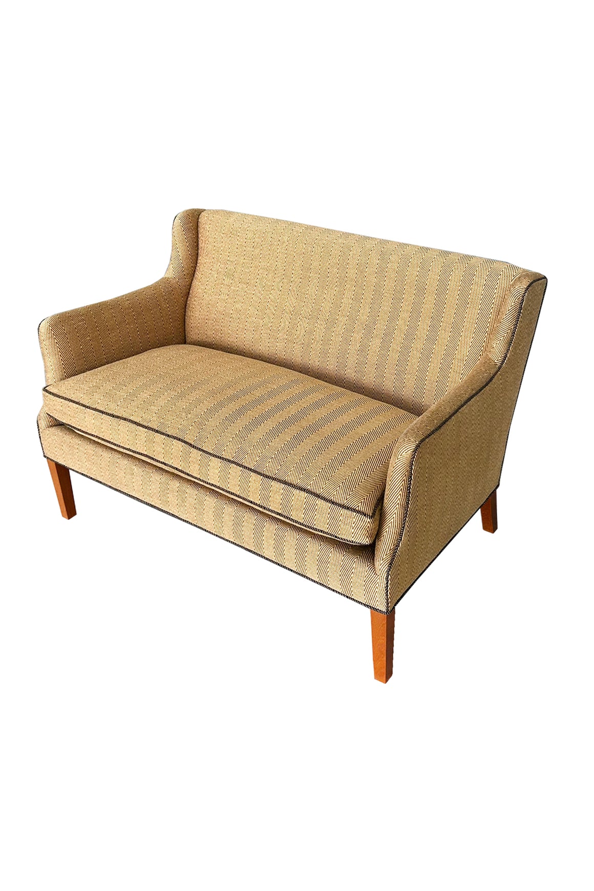 1940s Frits Henningsen Settee in Donghia Chevron