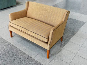 1940s Frits Henningsen Settee in Donghia Chevron