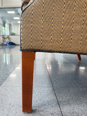 1940s Frits Henningsen Settee in Donghia Chevron