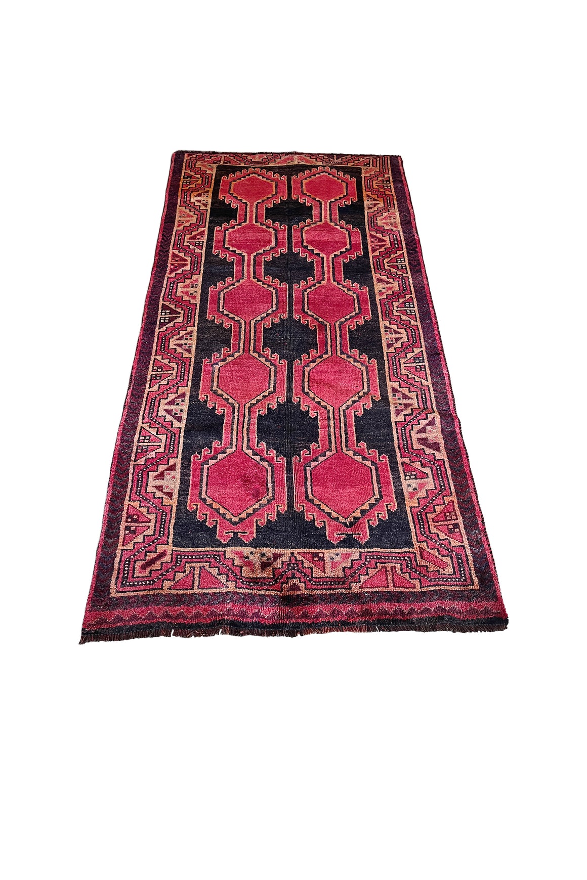 Vintage Hand-Knotted Turkish Rug | 8'3" x 4'1"