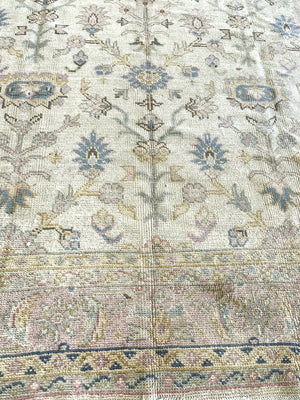 1940s Oushak Rug | 12'6" x 9'6"