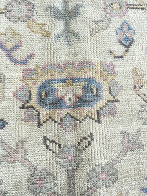 1940s Oushak Rug | 12'6" x 9'6"