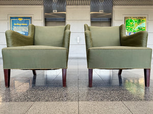 Midcentury Frits Henningsen Armchairs - A Pair