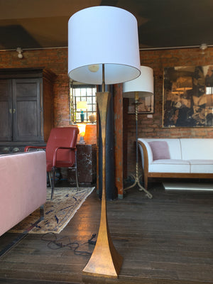 Midcentury Brass Floor Lamp