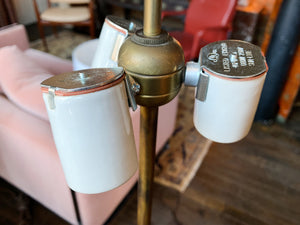 Midcentury Brass Floor Lamp