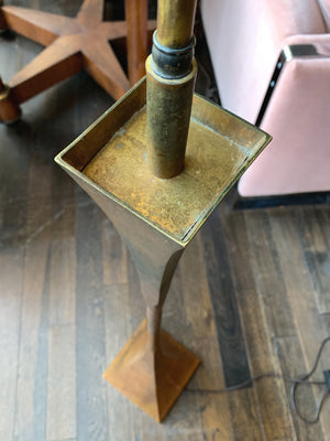 Midcentury Brass Floor Lamp