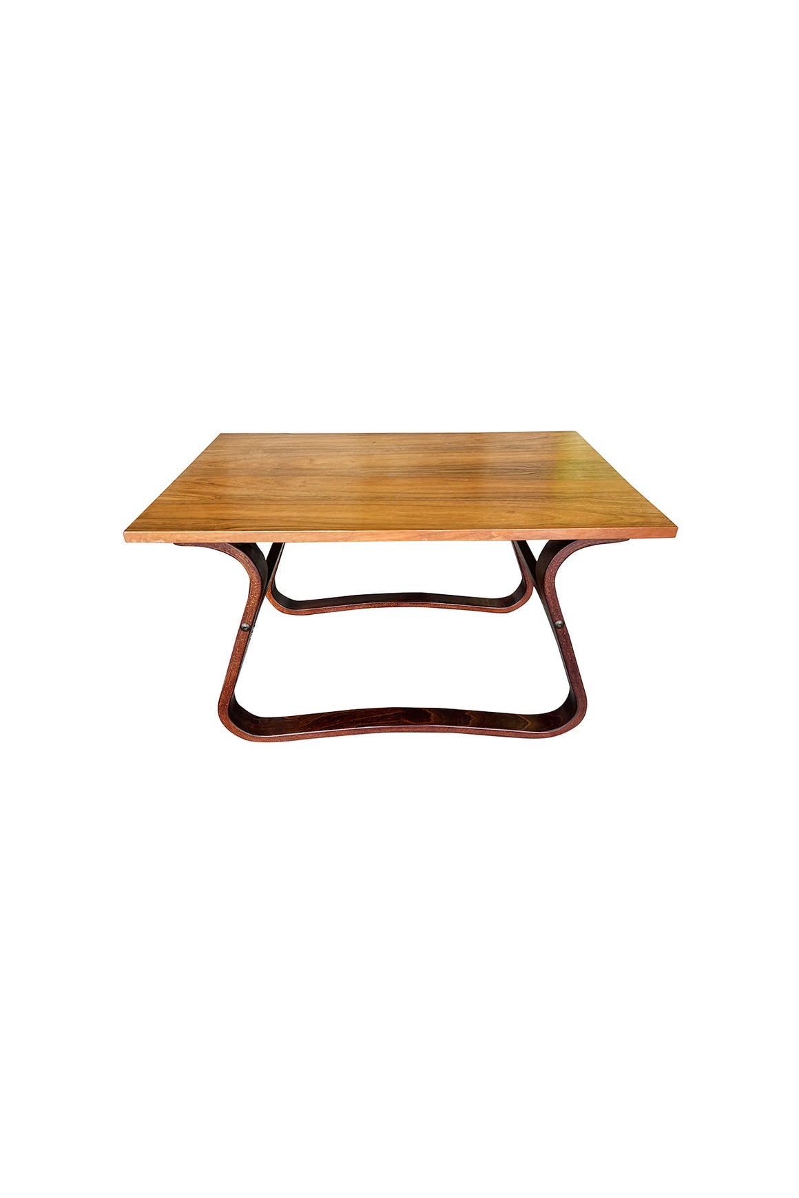 Danish Modern Rosewood & Beech Side Table