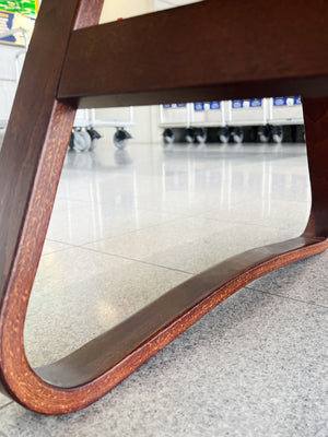 Danish Modern Rosewood & Beech Side Table