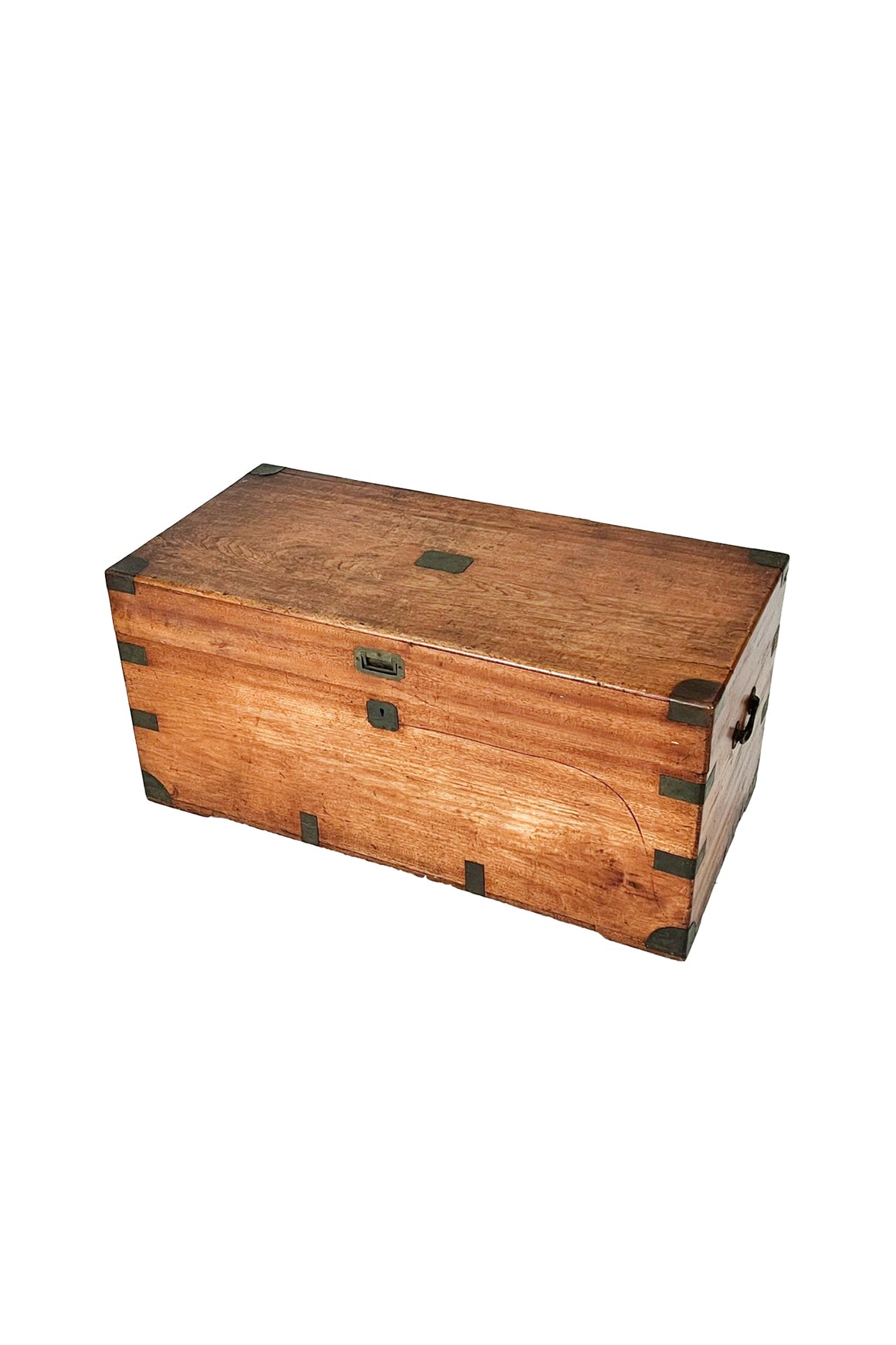 19th Century Camphor Wood Campaign Chest