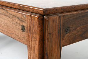 Pair of Danish Modern "Plexus" Rosewood End Tables