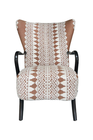 Danish Modern Wingback Armchair by Alfred Christensen