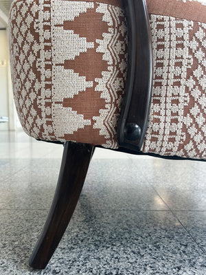 Danish Modern Wingback Armchair by Alfred Christensen