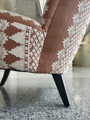 Danish Modern Wingback Armchair by Alfred Christensen