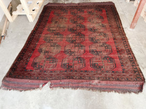 Antique Bokhara Rug |  9' 2" x 7' 2"