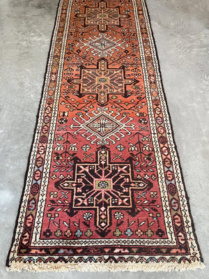 Early 20th Century Kazak Runner |  13' 6" x 2' 7"