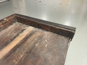 Antique Mahogany Two-Piece Chest on Chest of Drawers