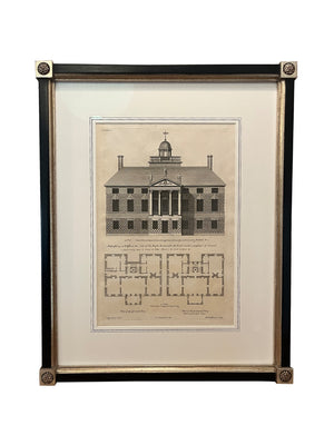 Set of 12 18th Century English Architectural Engravings
