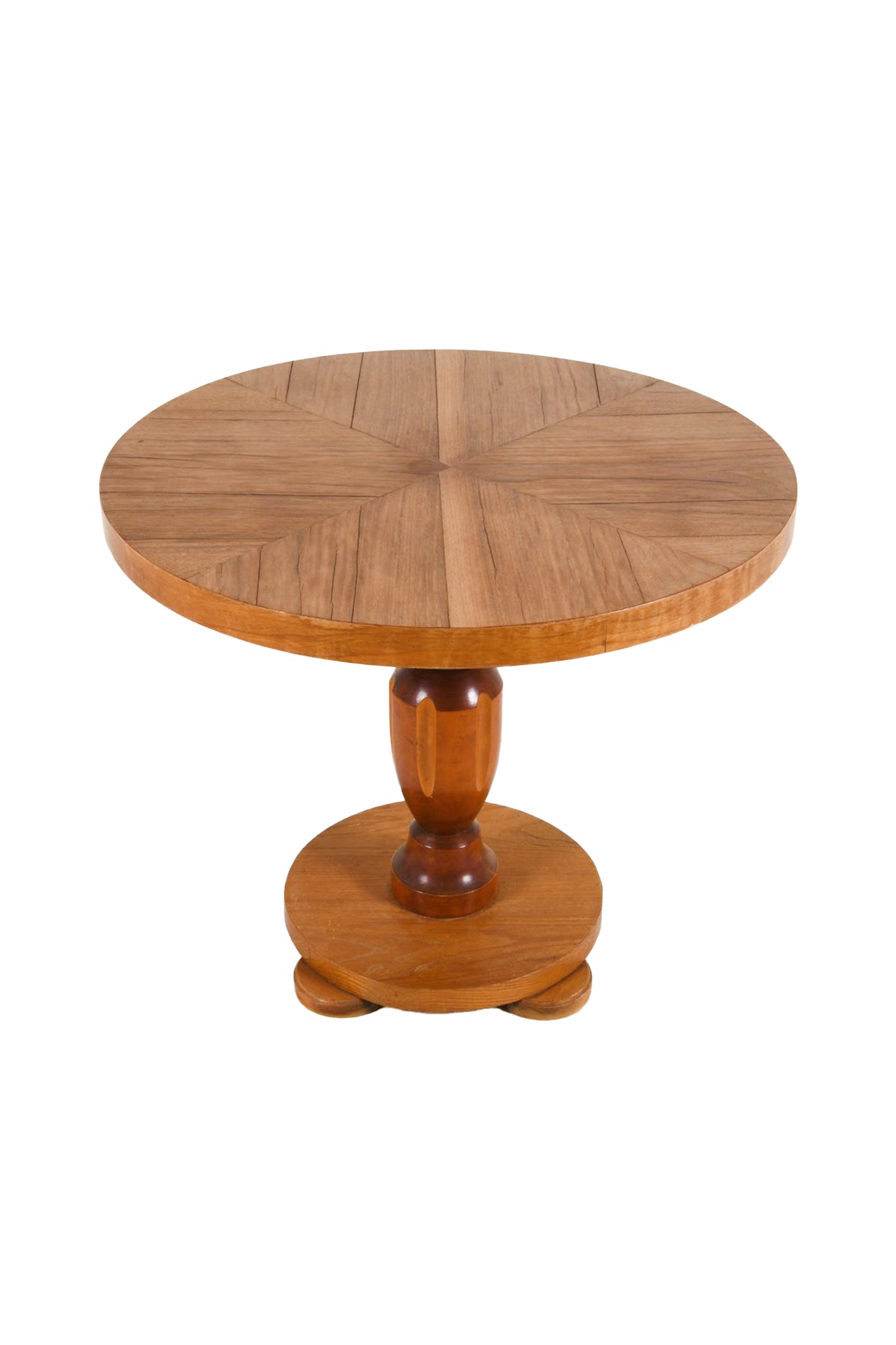 1930s Swedish Art Deco Walnut Center Table