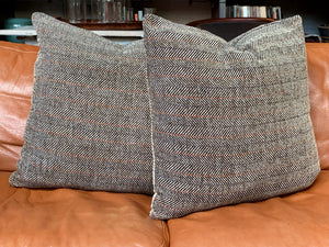 Cafiero Select Exclusive Herringbone Chenille Pillows - A Pair