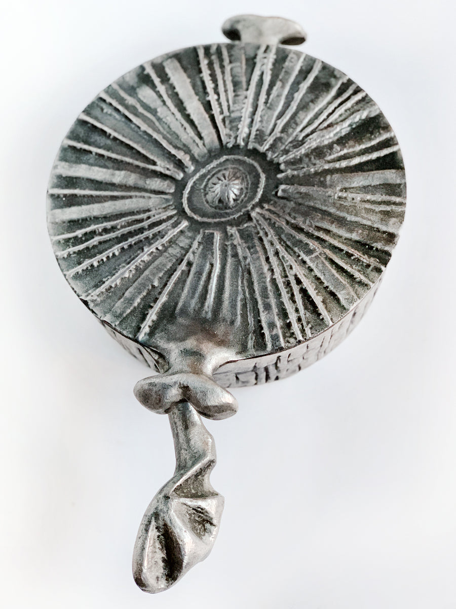 Sculptural Aluminum Casserole Pan by Don Drumm