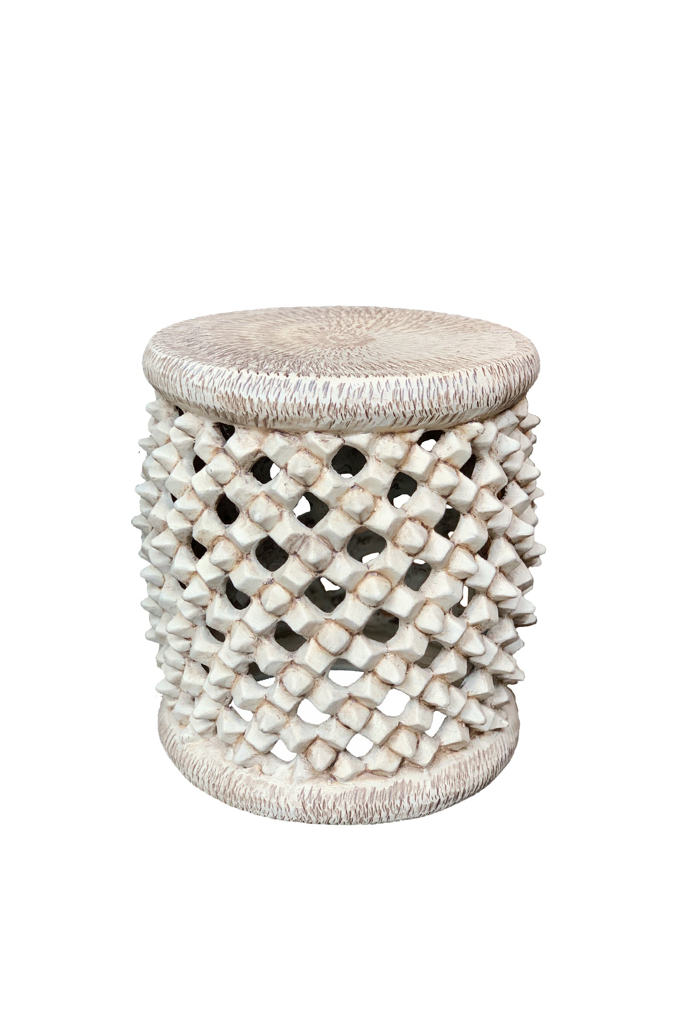 Ceramic Spider's Nest Side Table by Tucker Robbins