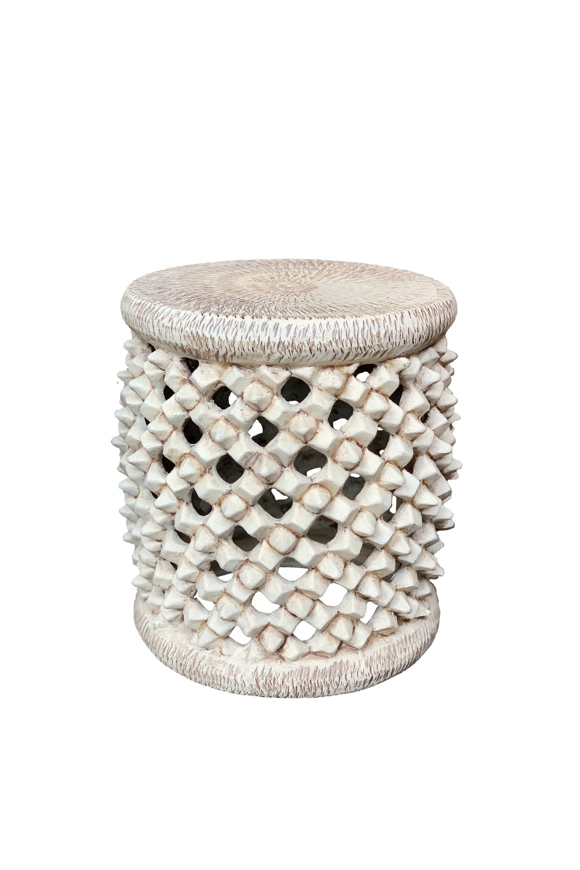Ceramic Spider's Nest Side Table by Tucker Robbins