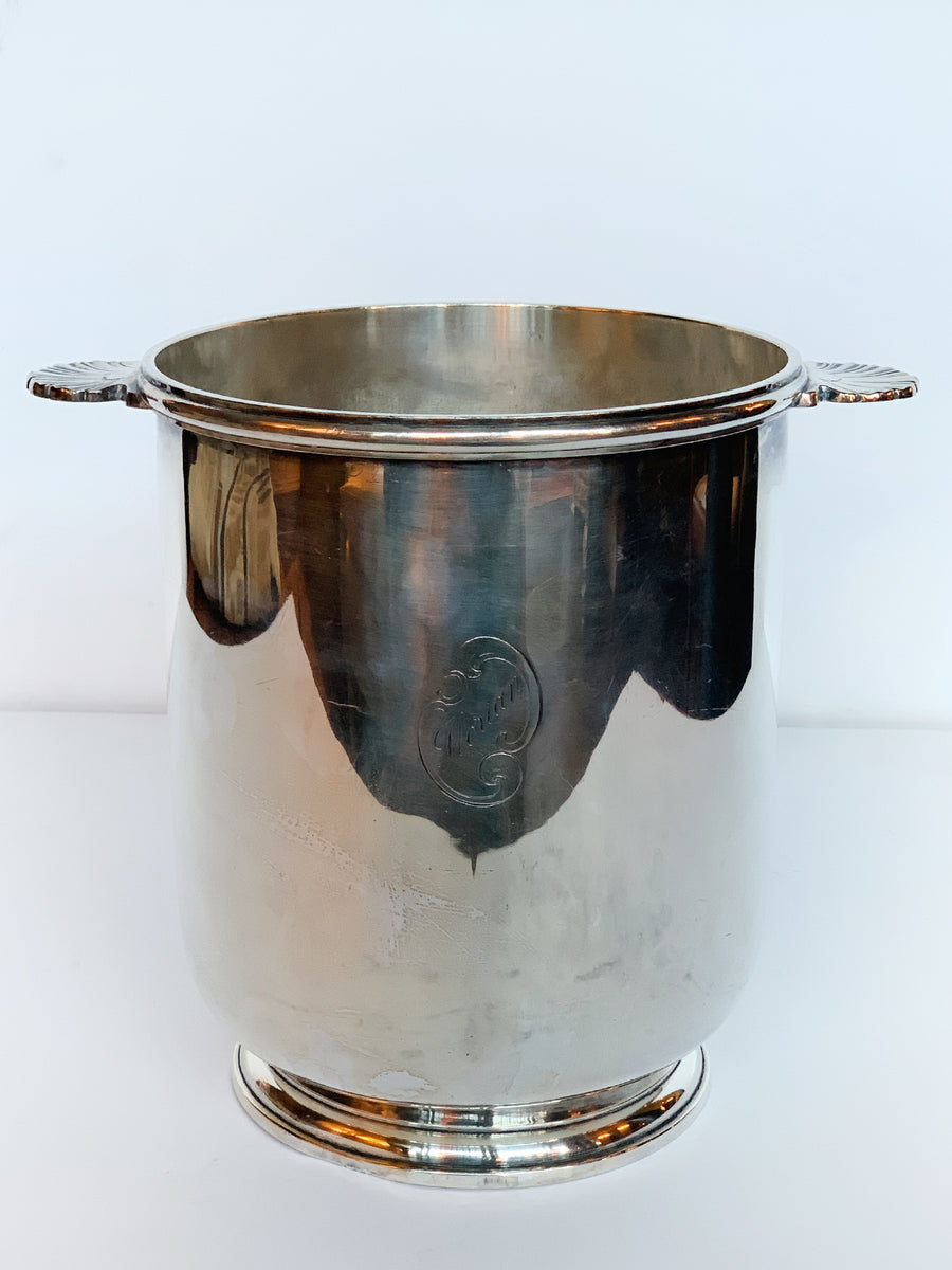 Vintage Christofle Silver-Plated Champagne Ice Bucket