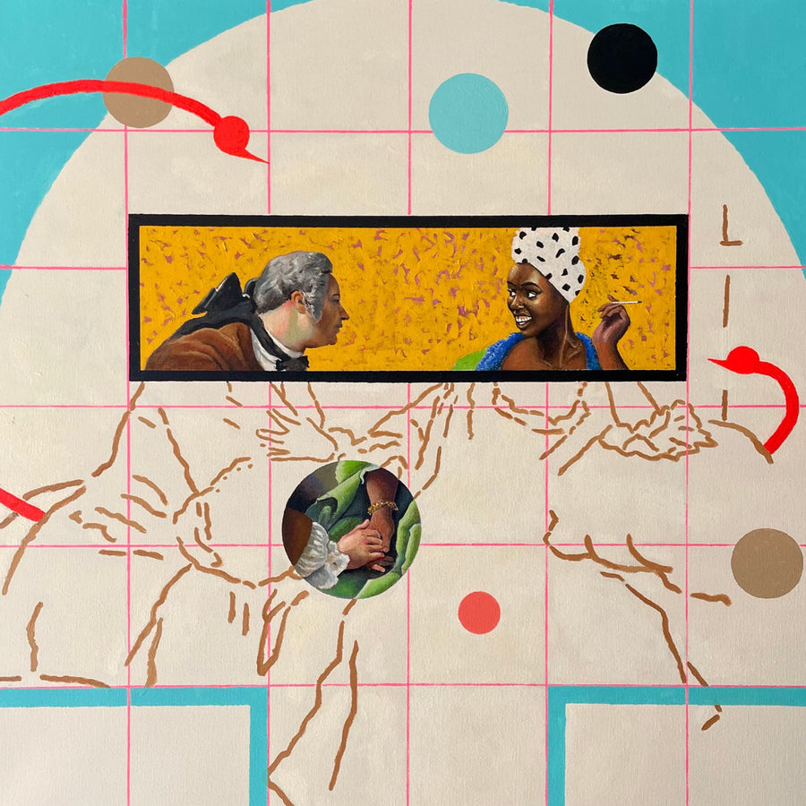 "Scorpions: Declaration" - Oil on Canvas Painting by Christopher Sullivan