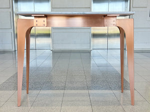 Bespoke Marble & Copper Console Table by Gabriel Scott