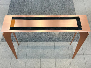 Bespoke Marble & Copper Console Table by Gabriel Scott