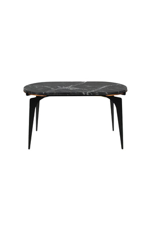 Contemporary Gabriel Scott Custom Prong Racetrack Side Table