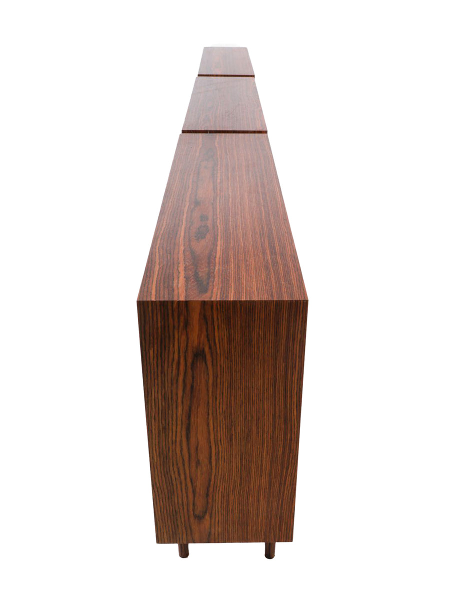 Danish Modern Rosewood Bookcases in the Style of Brouer Møbelfabrik - A Set of 3