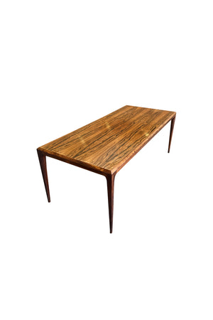 Danish Modern Rosewood Coffee Table by Johannes Andersen