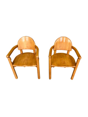 Set of Four 1980s Danish Dining Chairs by Rainier Daumiller