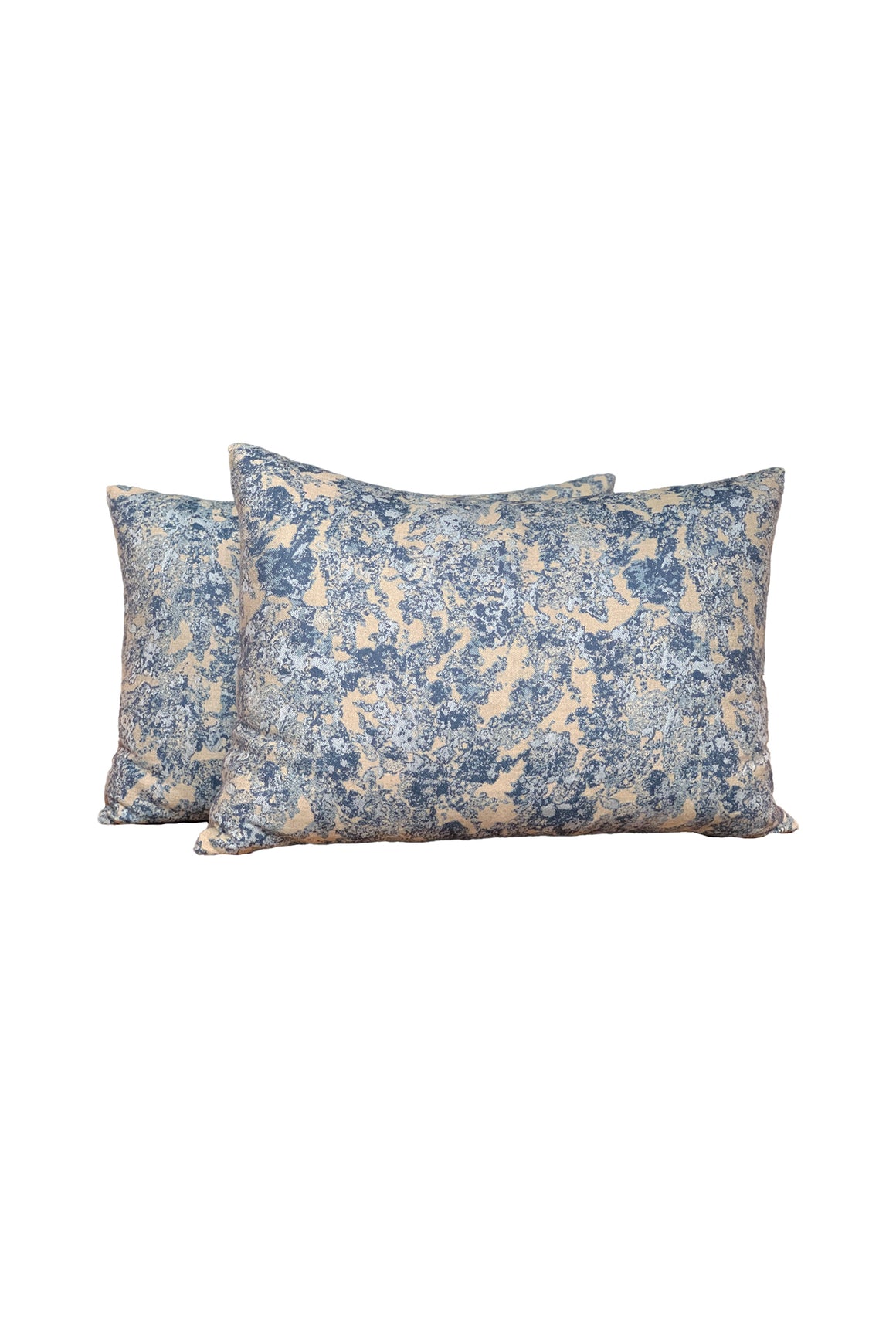 Custom Throw Pillows in Holland & Sherry Woven Patterned Fabric - A Pair